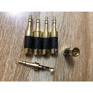 Jack 3.5mm LITON USA vỏ cacbon cao cấp