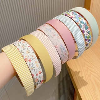 Băng đô vải họa tiết hoa thời trang xinh xắn dành cho nữ