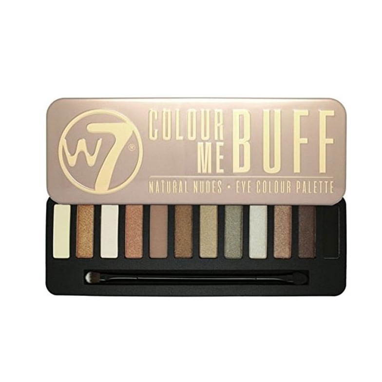 [AUTHENTIC 100%] #bangBảng Phấn Mắt W7 Color Me Buff Natural nudes Eye colour Palette