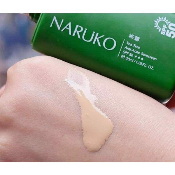 Kem Chống Nắng Tràm Trà Naruko Tea Tree Anti – Acne Sunscreen SPF50 PA+++