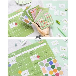BỘ KẾ HOẠCH WALL PLANNER - Tiệm Ngựa Gỗ