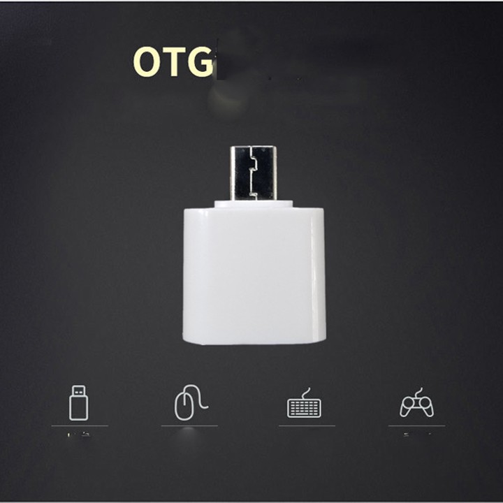 Jack chuyển đổi OTG micro android V8 sang USB Cáp OTG USB