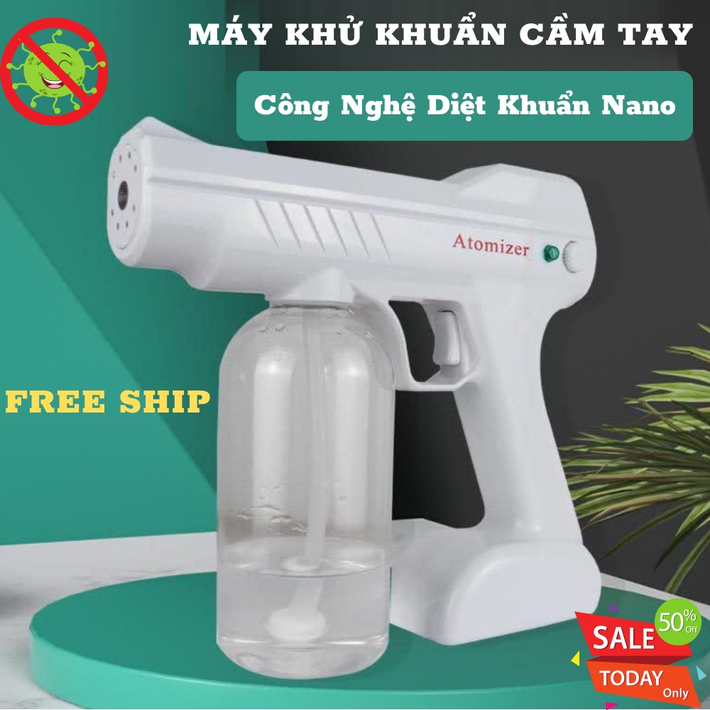 Máy khử khuẩn , máy phun khử khuẩn khử trùng nano xịt diệt khuẩn tia UV cao cấp ,an toàn , tiện lợi ATILA SHOP