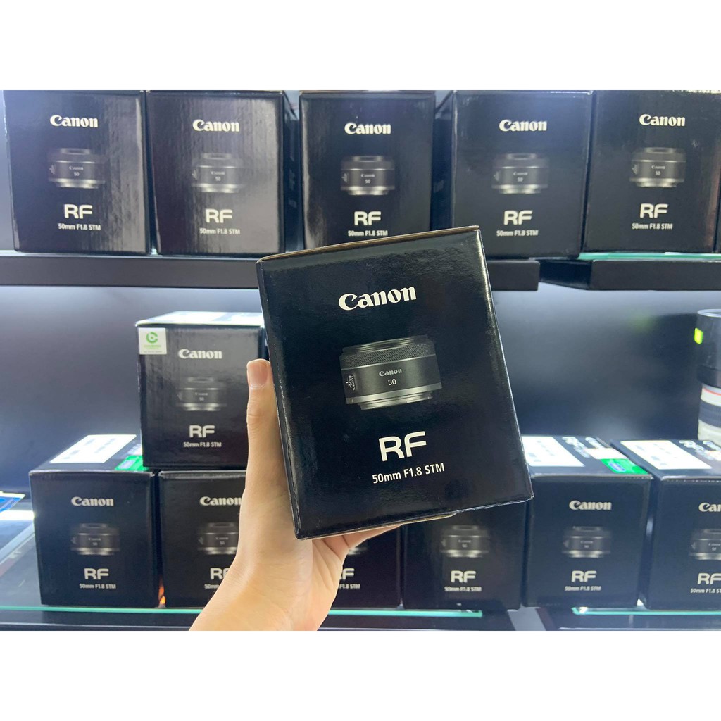 Ống kính Canon RF 50mm F1.8 STM | Tặng Dán Skin 3M