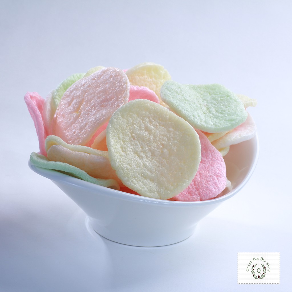 Bánh phồng tôm rau củ túi 100gr thương hiệu Sa Giang | BigBuy360 - bigbuy360.vn