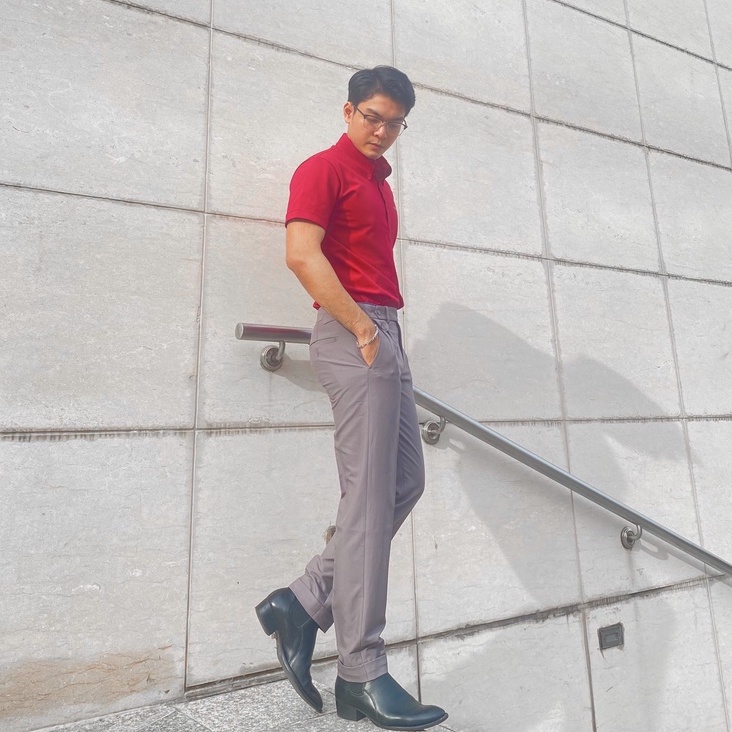 Áo phông Polo nam cổ Button Down 3 màu cổ bẻ eMOTiON, Áo thun Cotton phối màu lịch sự, trẻ trung