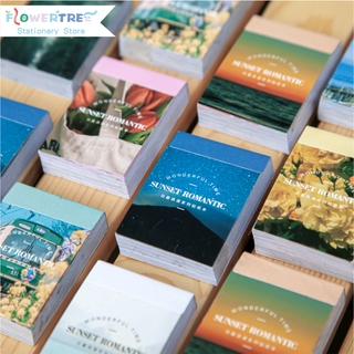 Flowertree Sticker Set 50 Miếng Dán Trang Trí Sổ Lưu Niệm