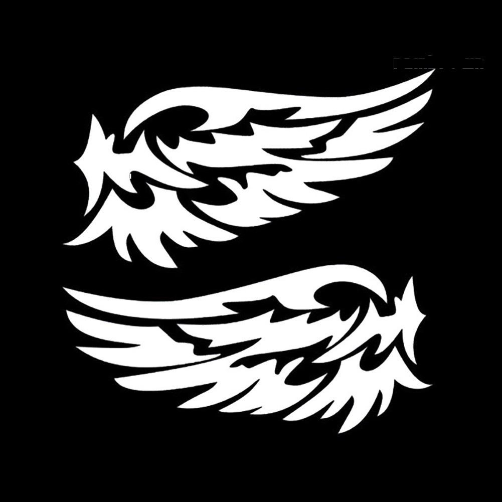 2 Nhãn dán xe hơi ở kích chiếu hậu hình lồng vũ thời trang