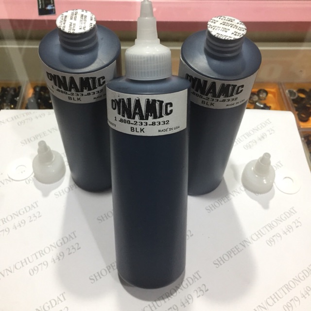 Mực tập xăm Dynamic hàng bình dân.( hàng có sẵn)