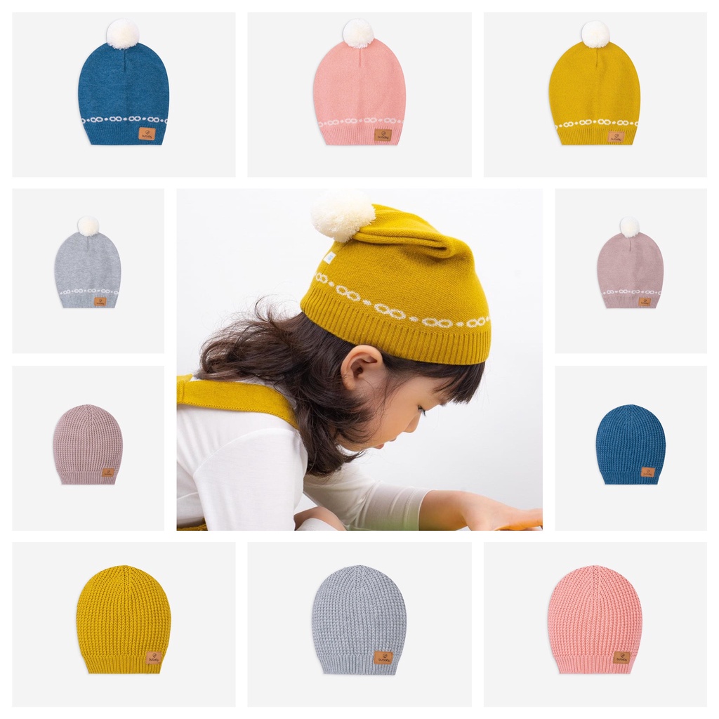 Mũ len BU mềm mại và ấm áp cho bé Bubaby Topbabyshop