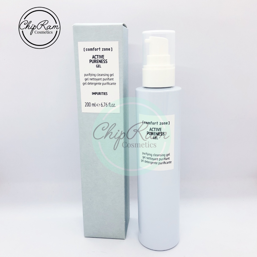 SỬA RỬA MẶT COMFORTZONE ACTIVE PURENESS GEL CHO DA THIÊN DẦU 200ML