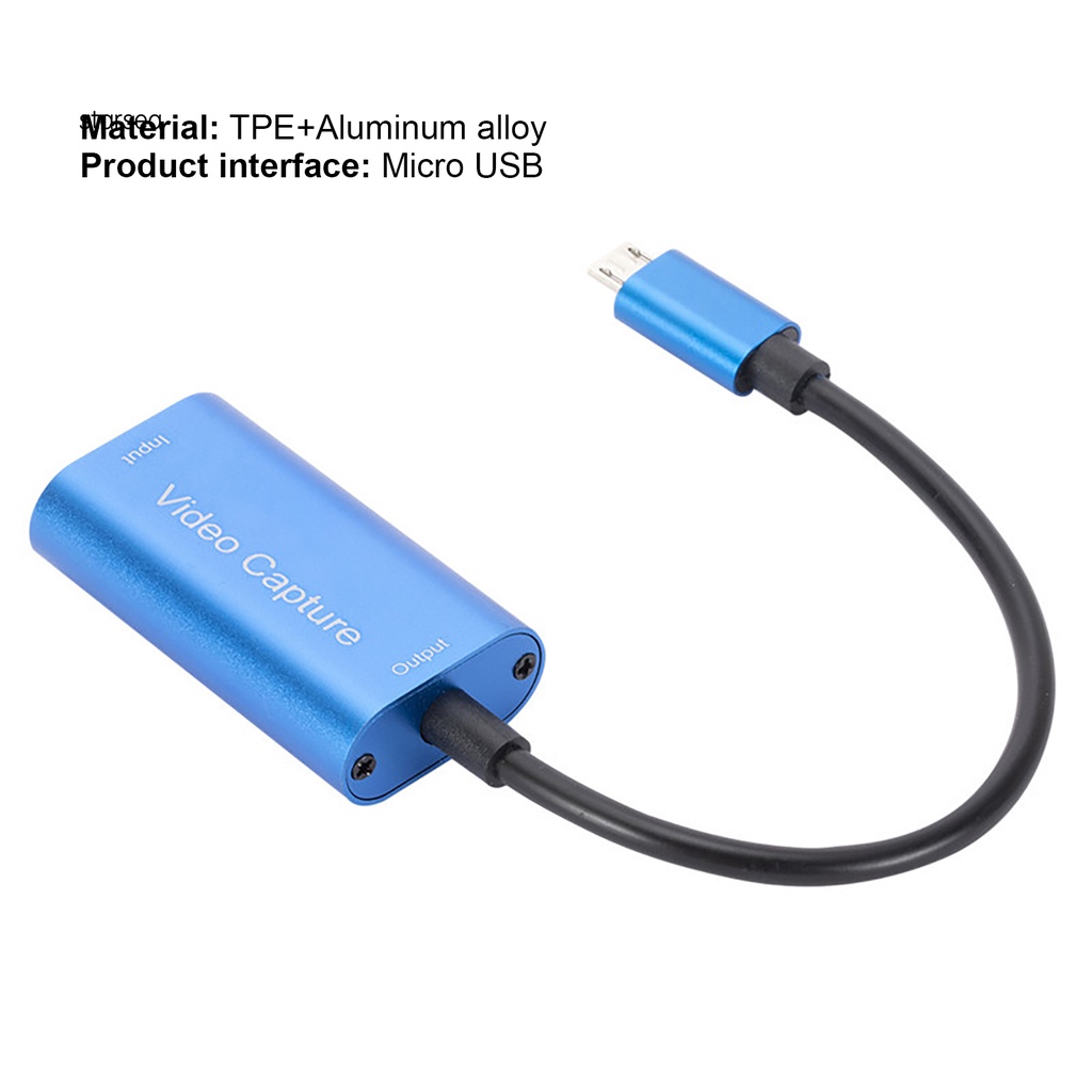 Đầu Chuyển Đổi Thẻ Video Hdmi Sang Micro Usb 4k Hd-Compatible Chống Sốc