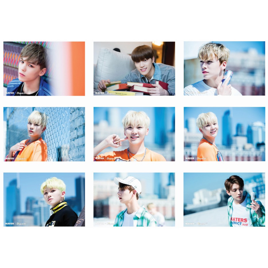 Lomo card ảnh nhóm SEVENTEEN Naver x Dispatch 2 full 99 ảnh