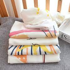 Chăn lụa 4 lớp cao cấp cho bé