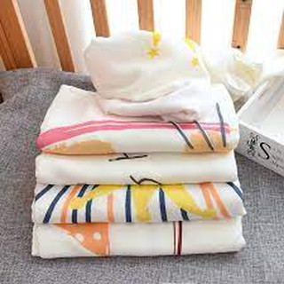 Chăn lụa 4 lớp cao cấp cho bé