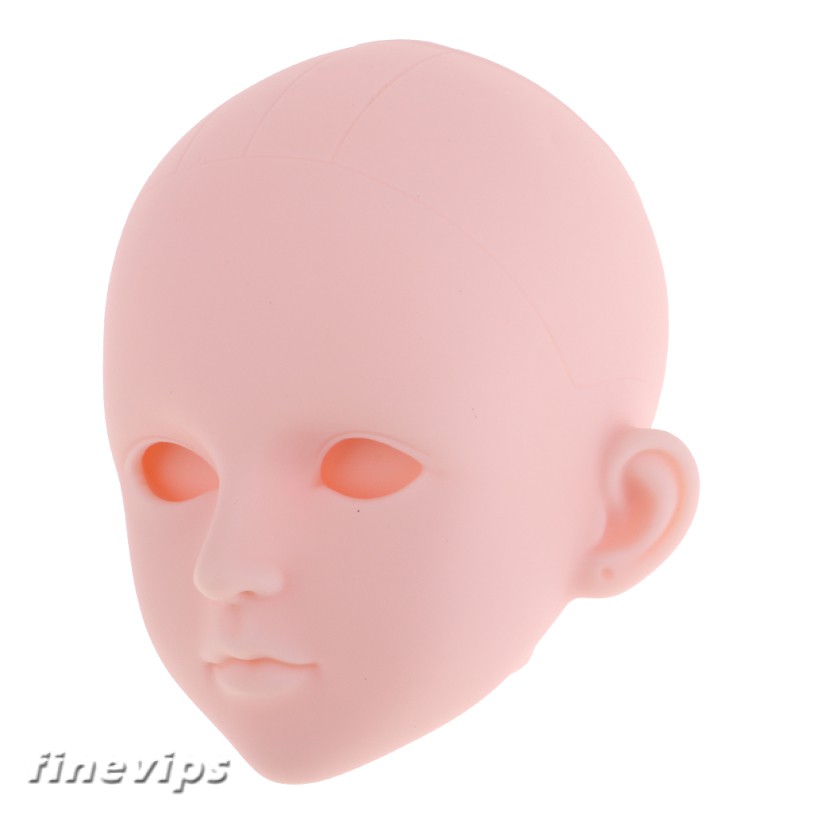 1/4 Female Bjd Doll Head Sculpt Ball-Jointed Doll Body Parts