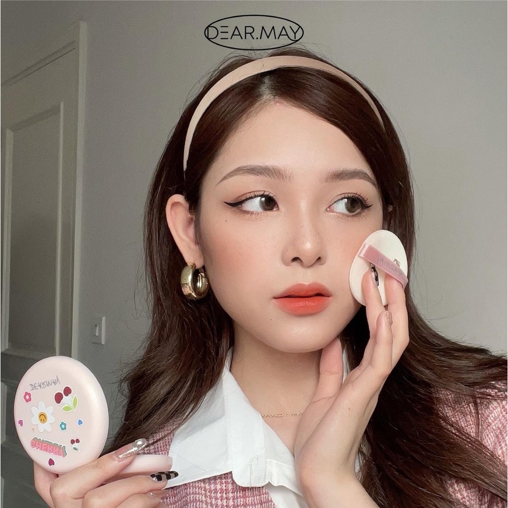 PHẤN PHỦ DẠNG NÉN KIỀM DẦU DEARMAY CALIFORNIA CHERRY SEBUM PACT 12G CHÍNH HÃNG - 10358