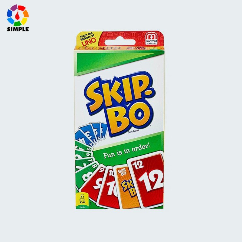 Trò chơi Uno SKIP BO - Board Game