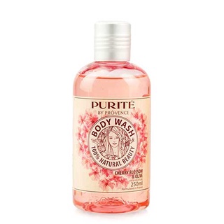 Sữa tắm Purite de Provence hương hoa hồng và anh đào 250ml