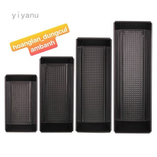 [ Mẫu Mới ] Khuôn bánh mì sanwich hình chữ nhật, bánh mì hoa cúc, bánh mỳ gối,.. không nắp 20cm, 25cm,30cm,35cm*12cm