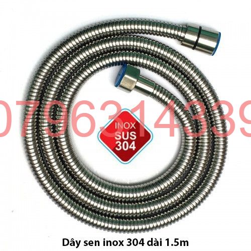 Vòi sen tắm 100% INOX 304 bát sen dày - Tay sen tắm tăng áp cao cấp không gỉ sét