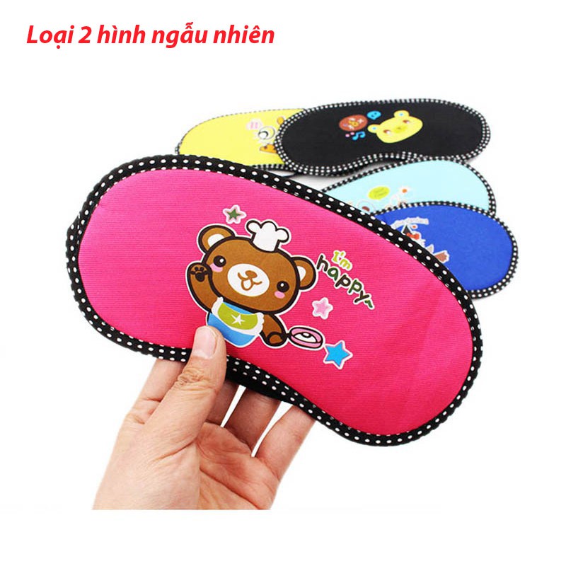 Miếng che bịt mắt khi ngủ đi tàu, đi máy bay