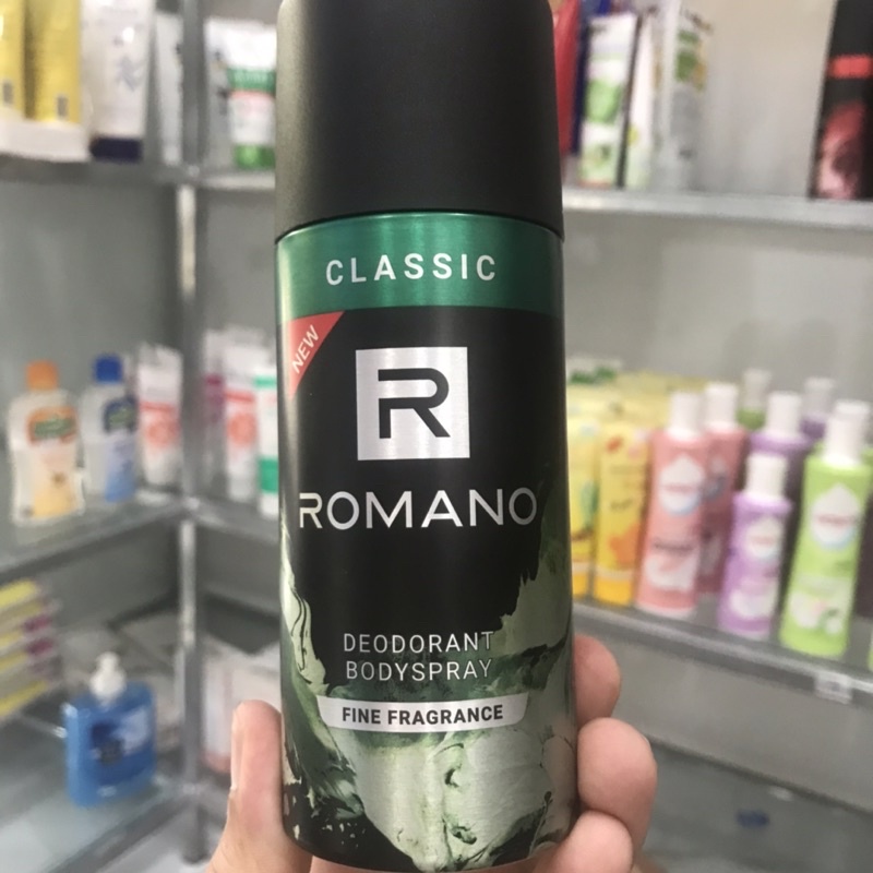 Xịt khử mùi Romano  150ml(mẫu mới)