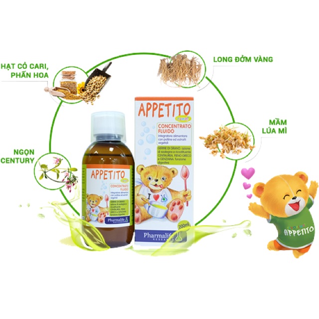 APPETITO FITOBIMBI/Tiêu hoá tốt,ăn ngon miệng | Thế Giới Skin Care