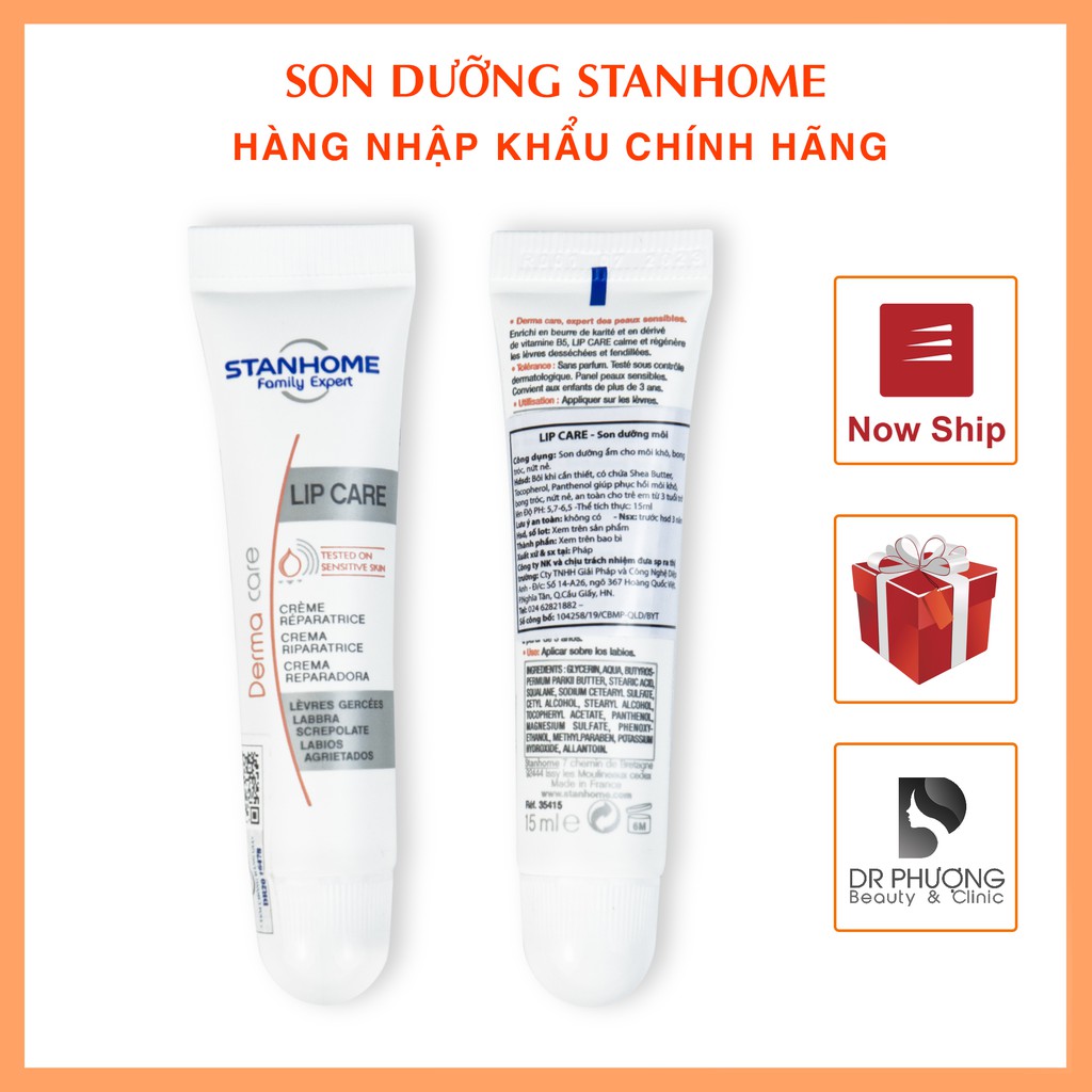 Son dưỡng môi Stanhome Lip Care 15ml