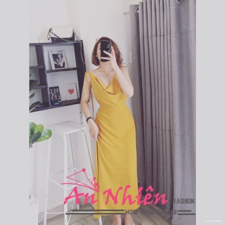 ĐẦM CỔ ĐỔ LƯNG TRẦN GỢI CẢM