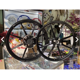 Mâm 8 cây winner v1 hoặc x màu đen bóng trắng