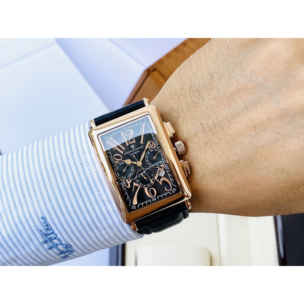 ĐỒNG HỒ NAM CHRISTIAN VAN SANT AUTOMATIC USA