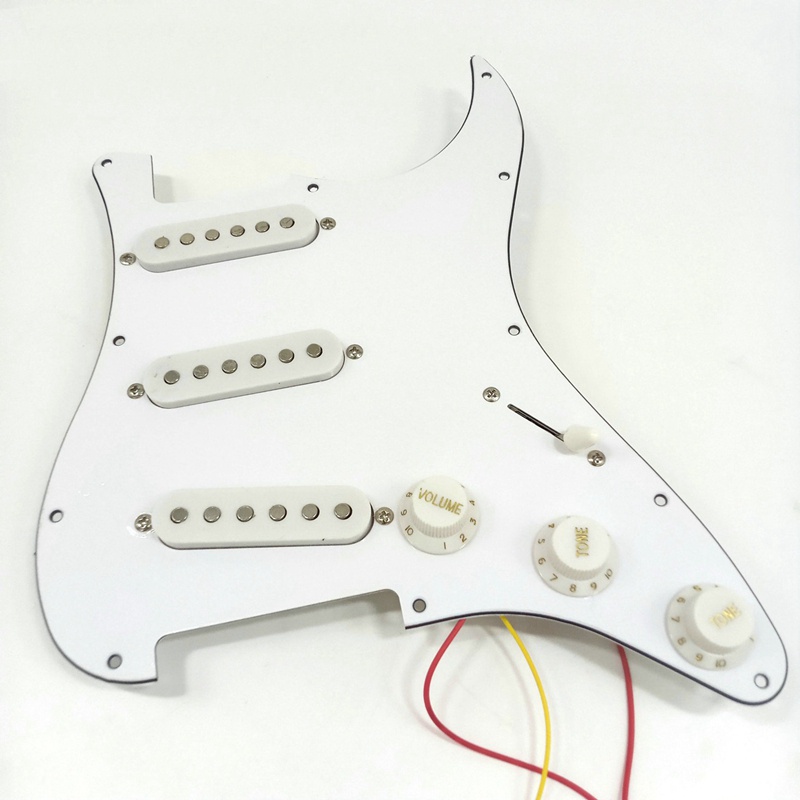 Bộ Pickup Một Cuộn 11 Lỗ 3Ply Cho Đàn Guitar Điện ST SQ