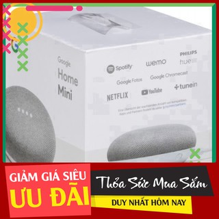ƯU ĐÃI Cơ hội sở hữu Loa Thông Minh Google Home Mini Mới 100% Nguyên Seal, Hàng Mỹ với giá chỉ ₫1.049.000 ƯU ĐÃI