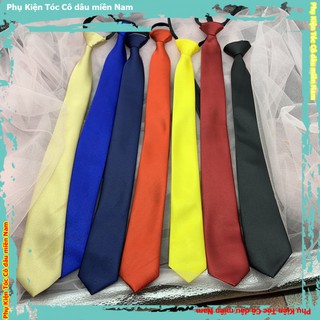 Cavat nam dây kéo mẫu mới may liền duy nhất tại shopee - cà vạt dây kén hàng quốc bản 5cmPKTCDMN