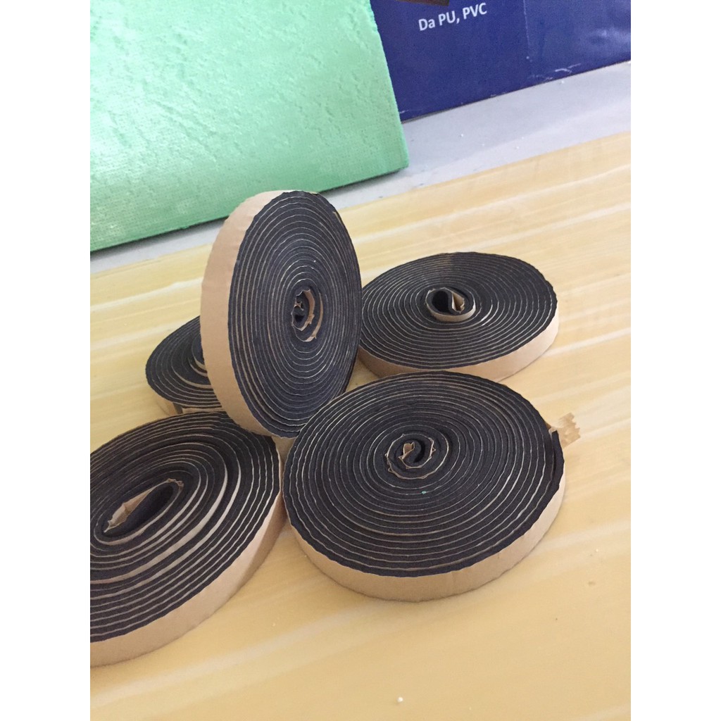 ZOĂNG CAO SU XỐP CÁCH ÂM DÀY 5MM ĐỘ DÀI 8M