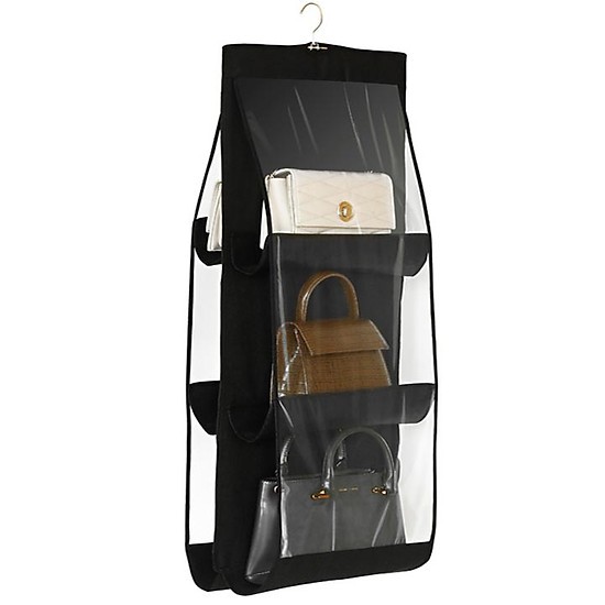Túi treo giỏ xách chống bụi 6 ô đa năng - HV Store 422
