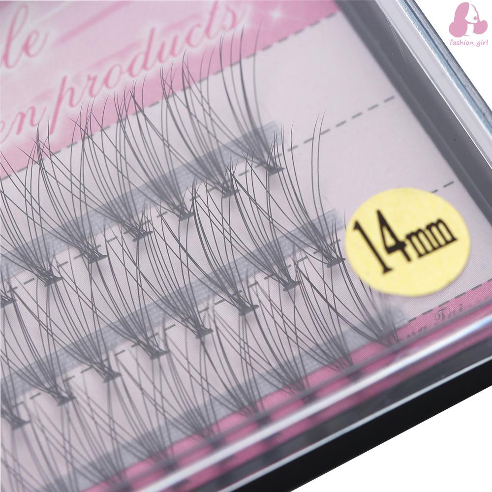 (Hàng Mới Về) Set 60 Cụm Lông Mi Giả Nối Dài Trang Điểm Tự Nhiên