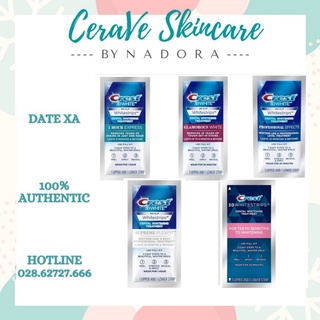 Miếng Dán Trắng Răng Crest 3D White