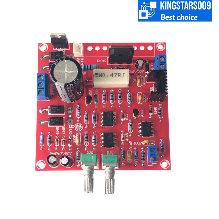 Mạch nguồn điều chỉnh đa năng 0-30V 3A (tự lắp ráp)