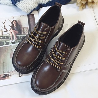 (ORDER) Giày oxford buộc dây da lì( Ảnh thật ở cuối)