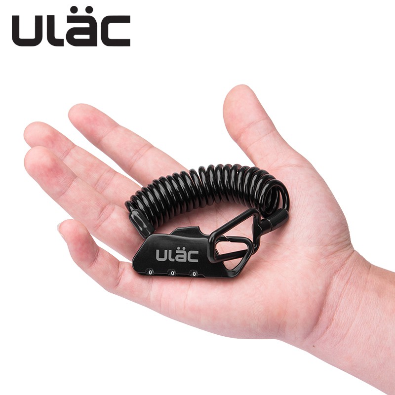 Khóa Xe Đạp Ulac Mini 1200mm 3 Chữ Số Chống Trộm