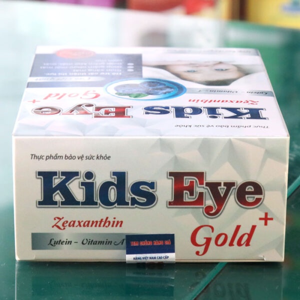 Kids Eye Gold+ - Hỗ trợ làm chậm quá trình lão hóa, hỗ trợ làm sáng mắt, cải thiện thị lực (hộp 15 gói x 10ml)