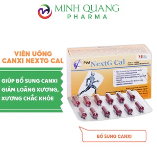 Viên uống bổ sung canxi NEXTG CAL hộp 60 viên