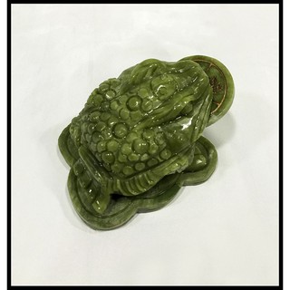 Thiềm Thừ đá serpentine 11cm