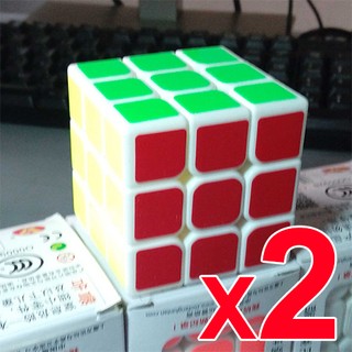 Combo 2 rubik 3x3 - Trắng