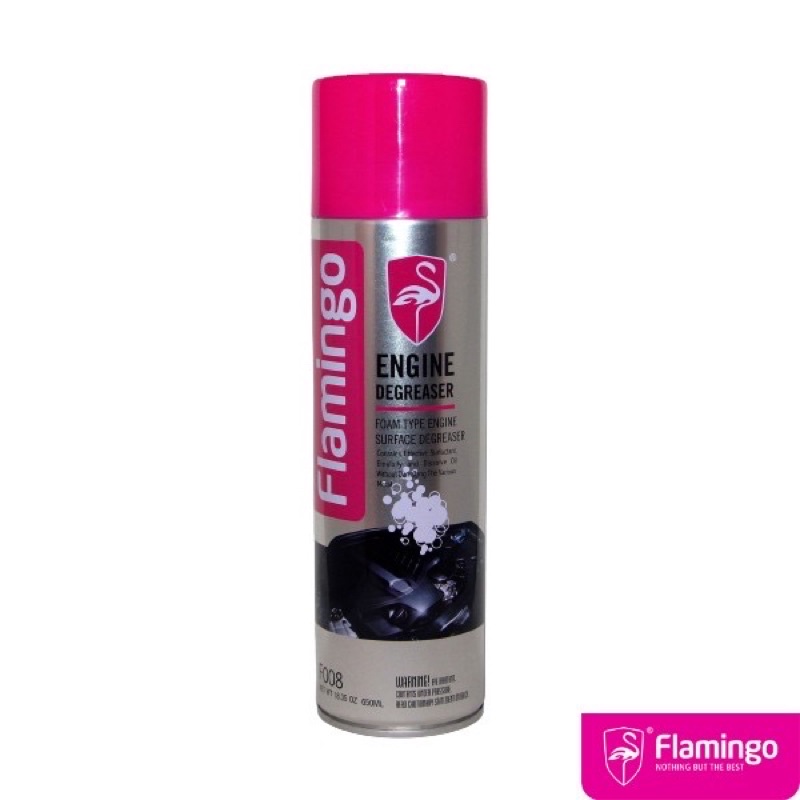 Bình Xịt Vệ Sinh Mặt Máy Khoang Máy Dạng Bọt Flamingo F008 650ml - Hàng chính hãng