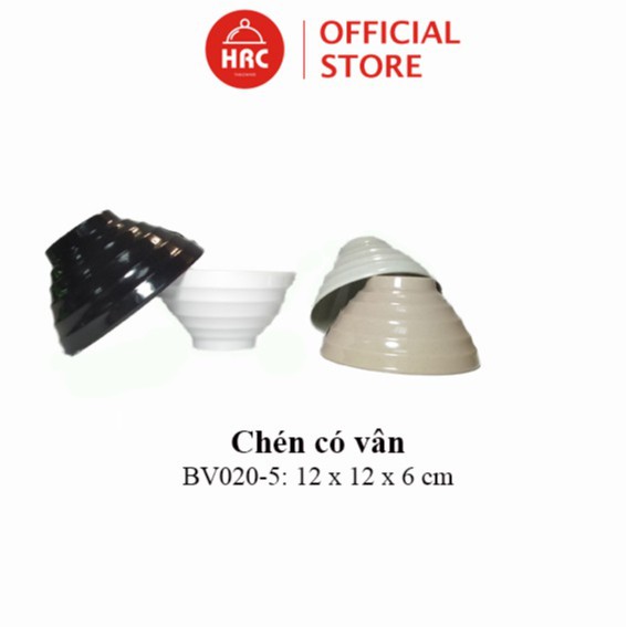 Chén cơm xoắn melamine phong cách Nhật Bản đủ màu