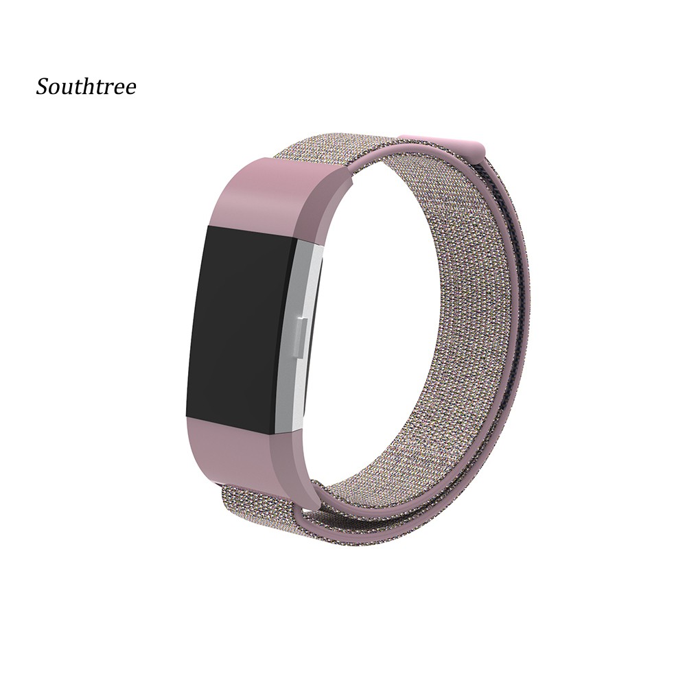 (Hàng Có Sẵn) Dây Đồng Hồ Nylon Cho Fitbit Charge 2