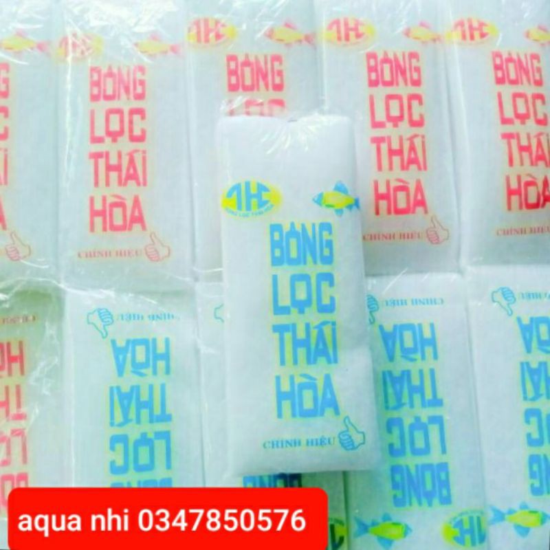 Bông Gòn Lọc Nước Hồ Cá ( thái hòa).